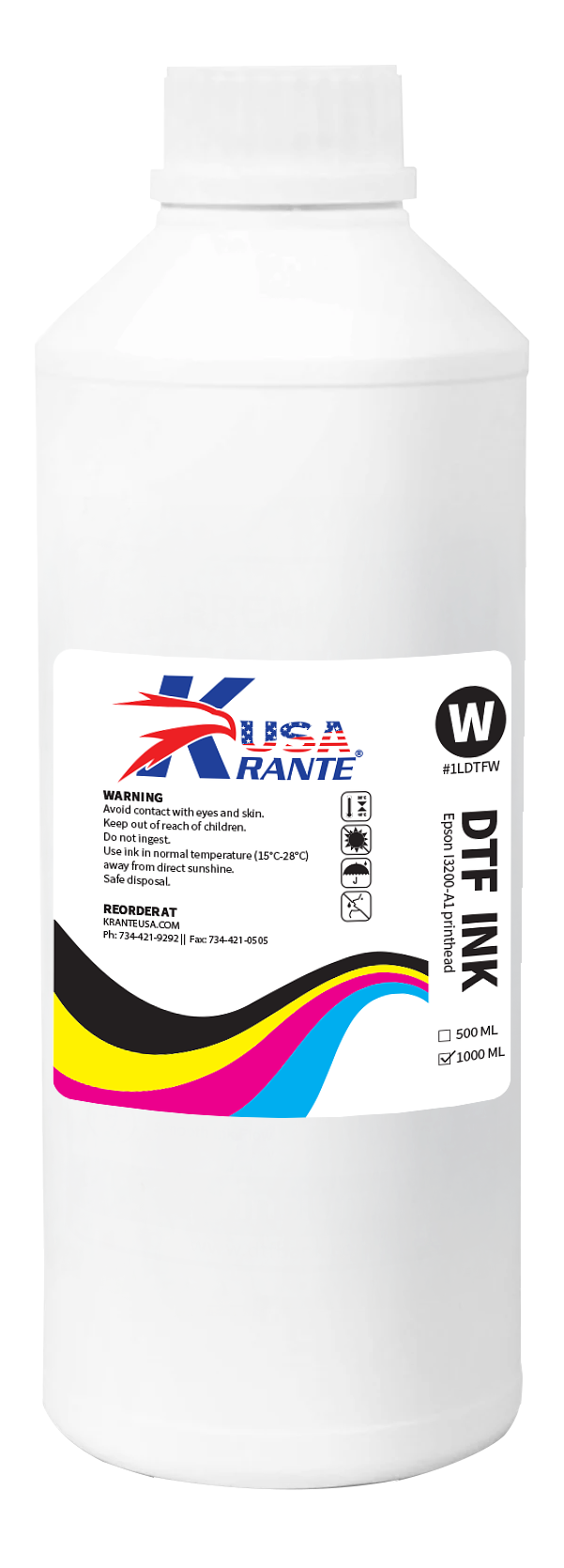 Premium DTF Ink - White