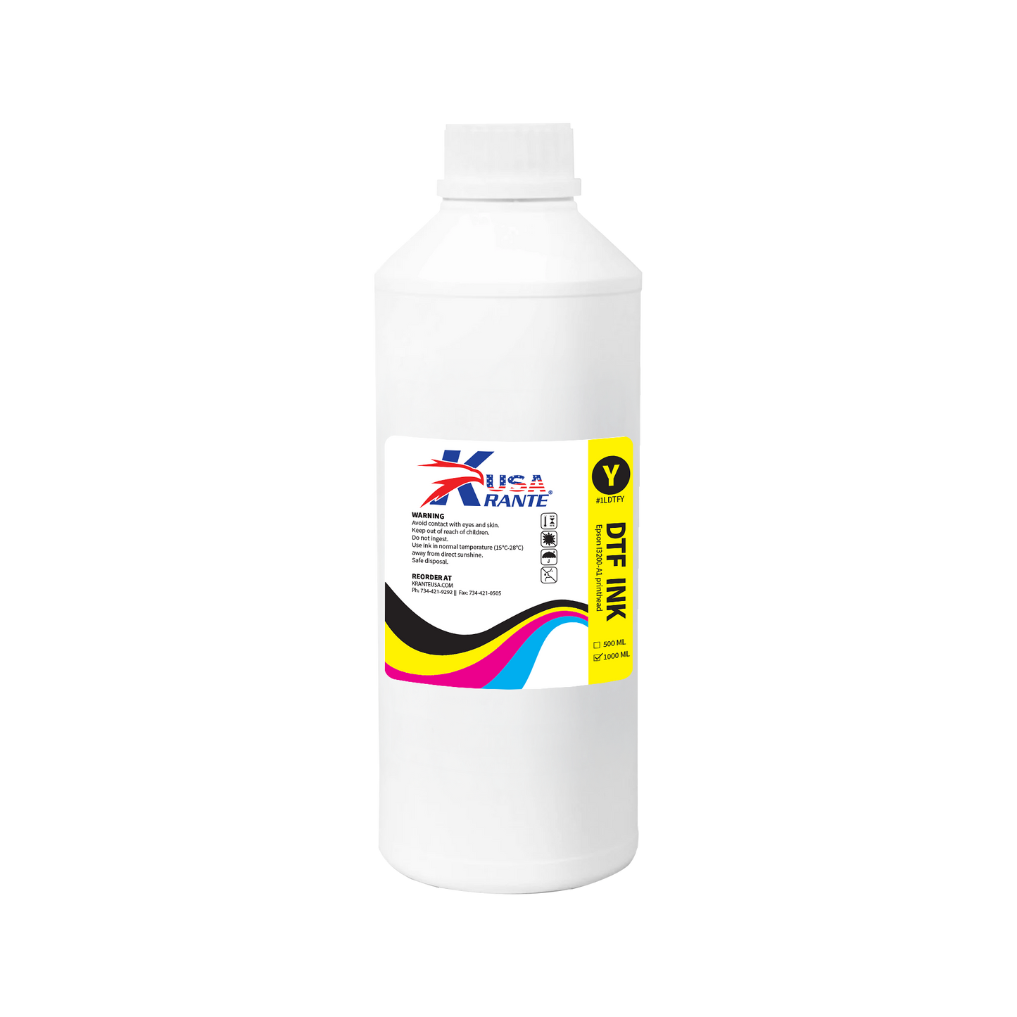 Premium DTF Ink - Yellow