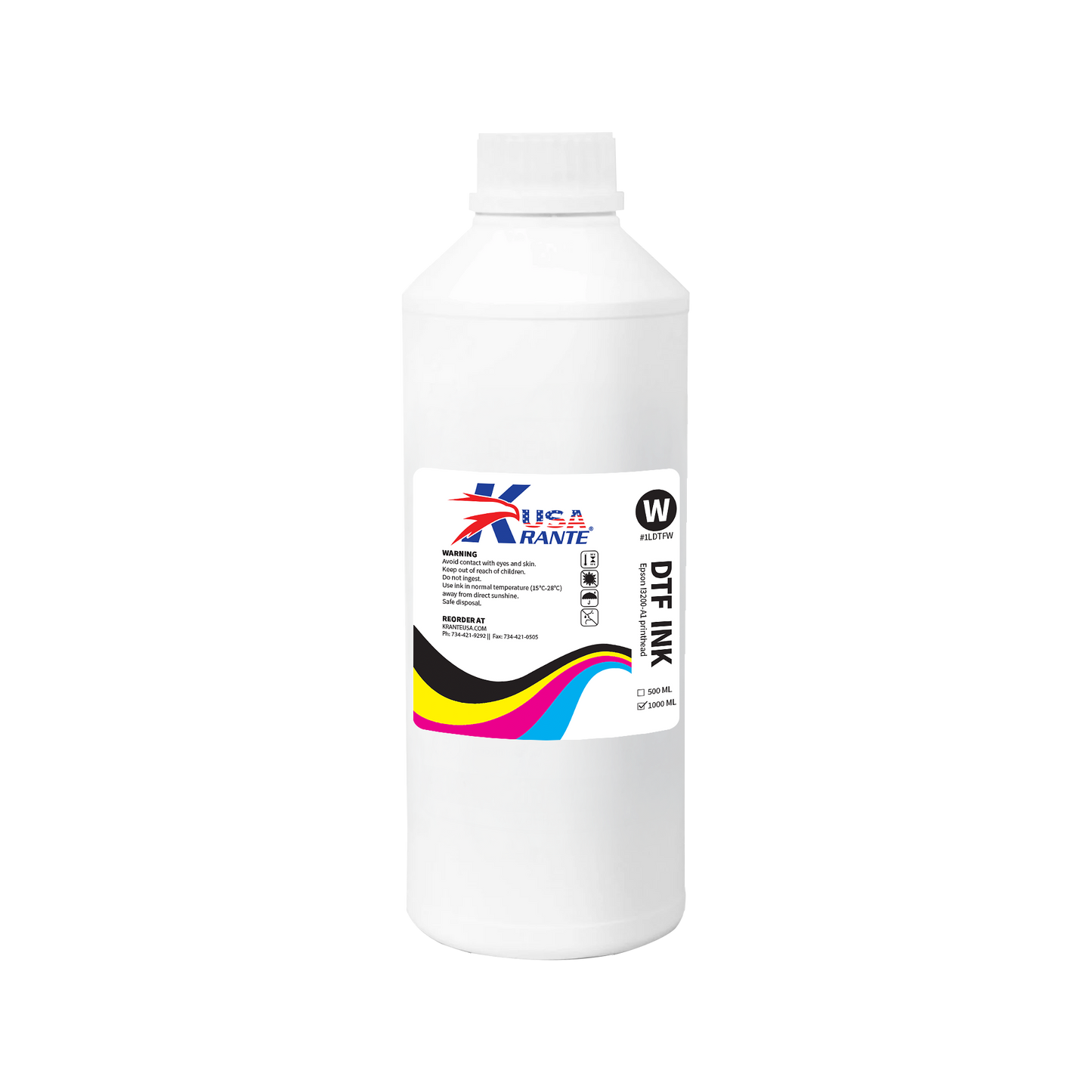 Premium DTF Ink - White